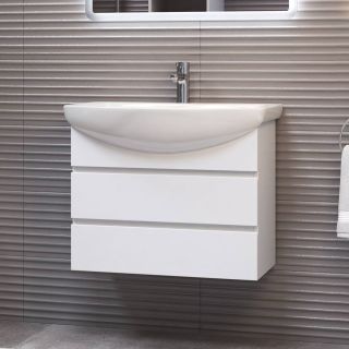 Тумба под раковину подвесная Vigo Wing tp.WIN.BAL.70.2Y 70 см белый